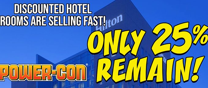Only 25% Of The Discounted Hotel Room Block Remains