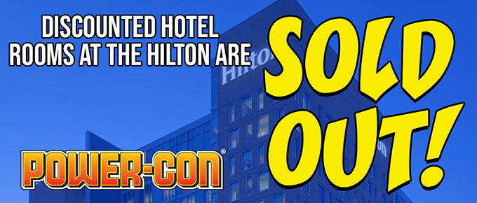 Power-Con Hotel Block Is Sold Out