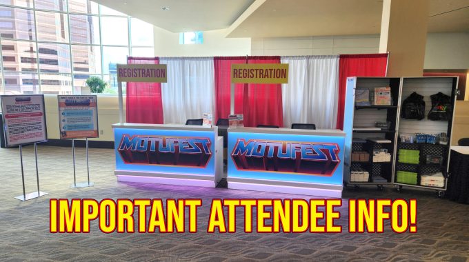 Important Info For MOTUFest Attendees